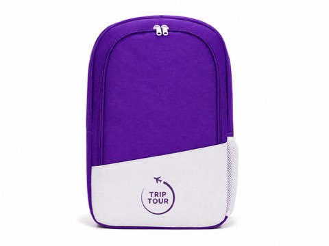 Two-tone backpack